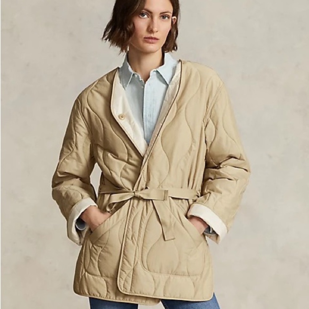 NWT Polo Ralph Lauren Reversible Quilted Jacket